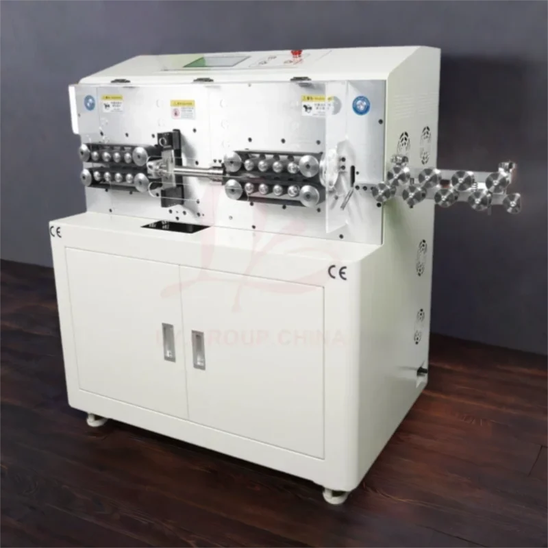 SWT-608-MAX3-S150 4000W 220V 110V Servomotore Condotto di sollevamento Touch Screen Controllo 8 Ruote Peeling Stripping Macchina da taglio