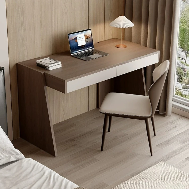 Vertical Wooden Computer Desks Storage Luxury Reading Weird Office Desks Bedroom Study Writing Mesa Computador Furniture