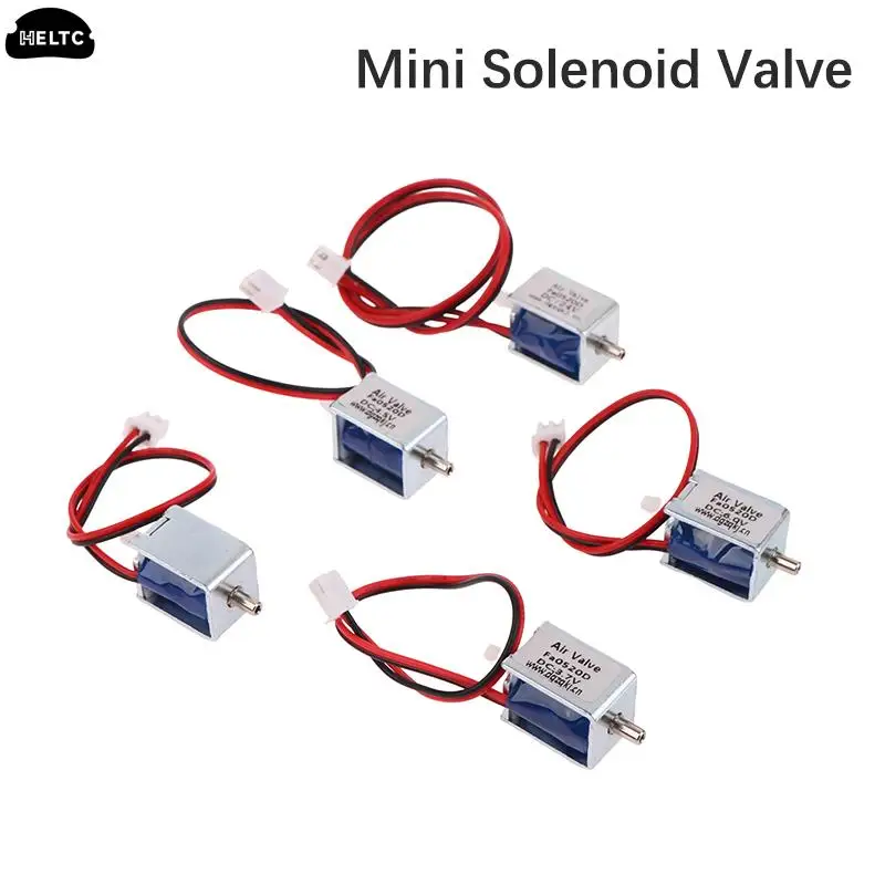 Fa0520D Mini Electric Solenoid Valve DC3.7V 4.5V 6V 12V 24V N/C Normally Closed Air Valve Vent Valve Micro Valve Micro Air Valve