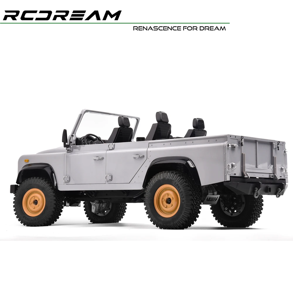 RCDream 324mm Classic Fender Kit For Wild-defender RD110 324mm Hard Body Option Upgrade parts #D1-324F-4D-RG/CY/TG