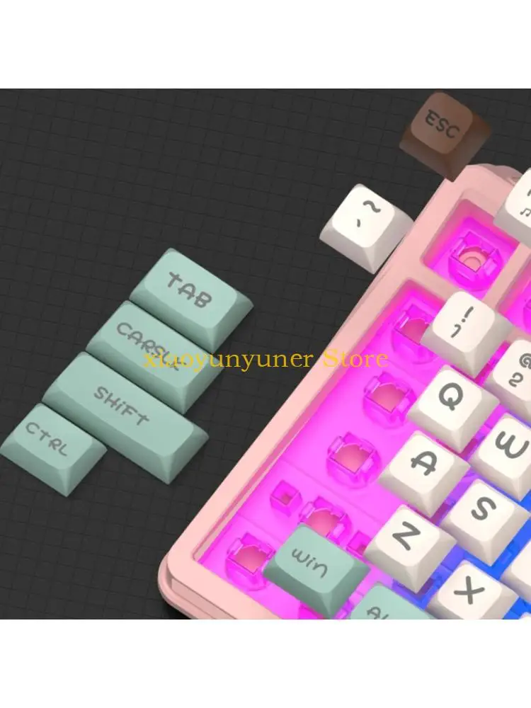 

P9JB ABS Cord Computer Keyboards RGBs Lighting 97Key Compact Layout Volumes Control Knob For Gamers And Professionals