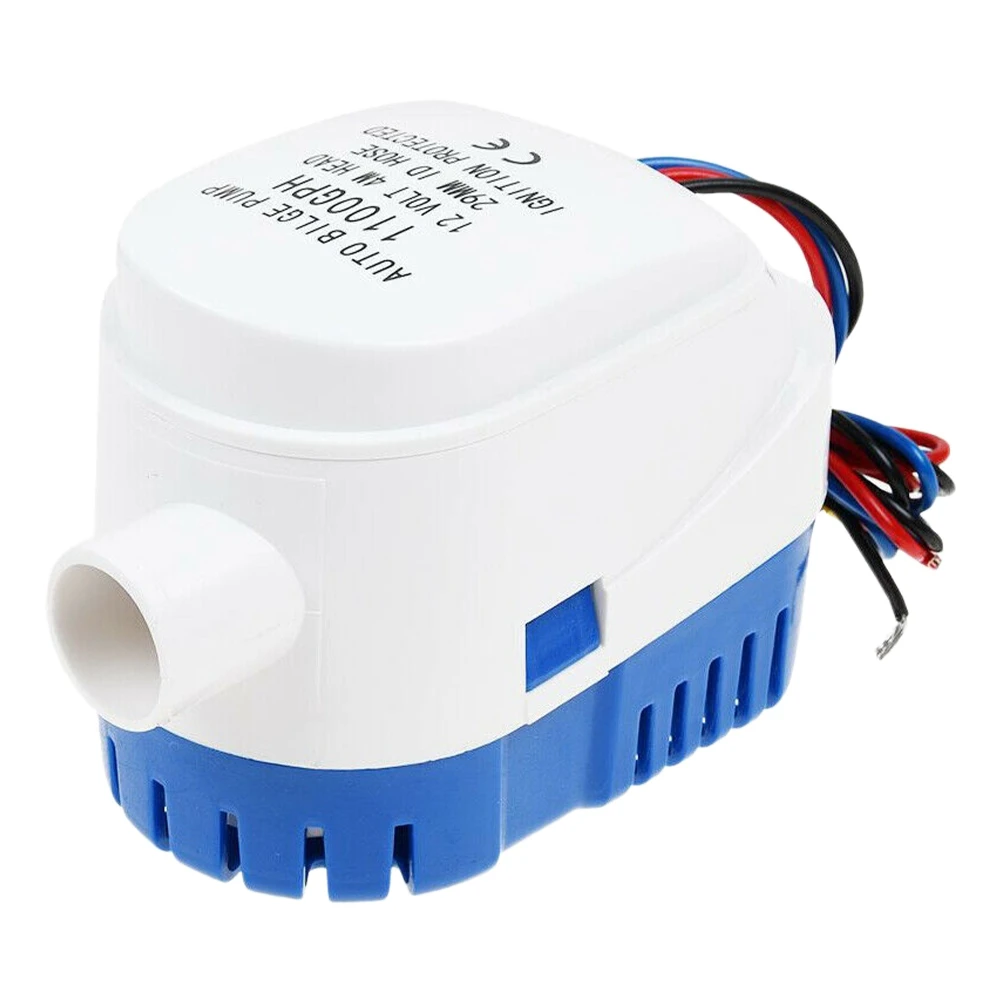 

12V 1100GPH Marine Boat Automatic Bilge Water Pump RV Auto Submersible