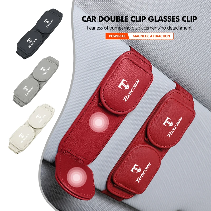 Держатель для очков и карт из кожи для автомобилей Hyundai Tuscani Coupe Tiburon 2004-2009 годов