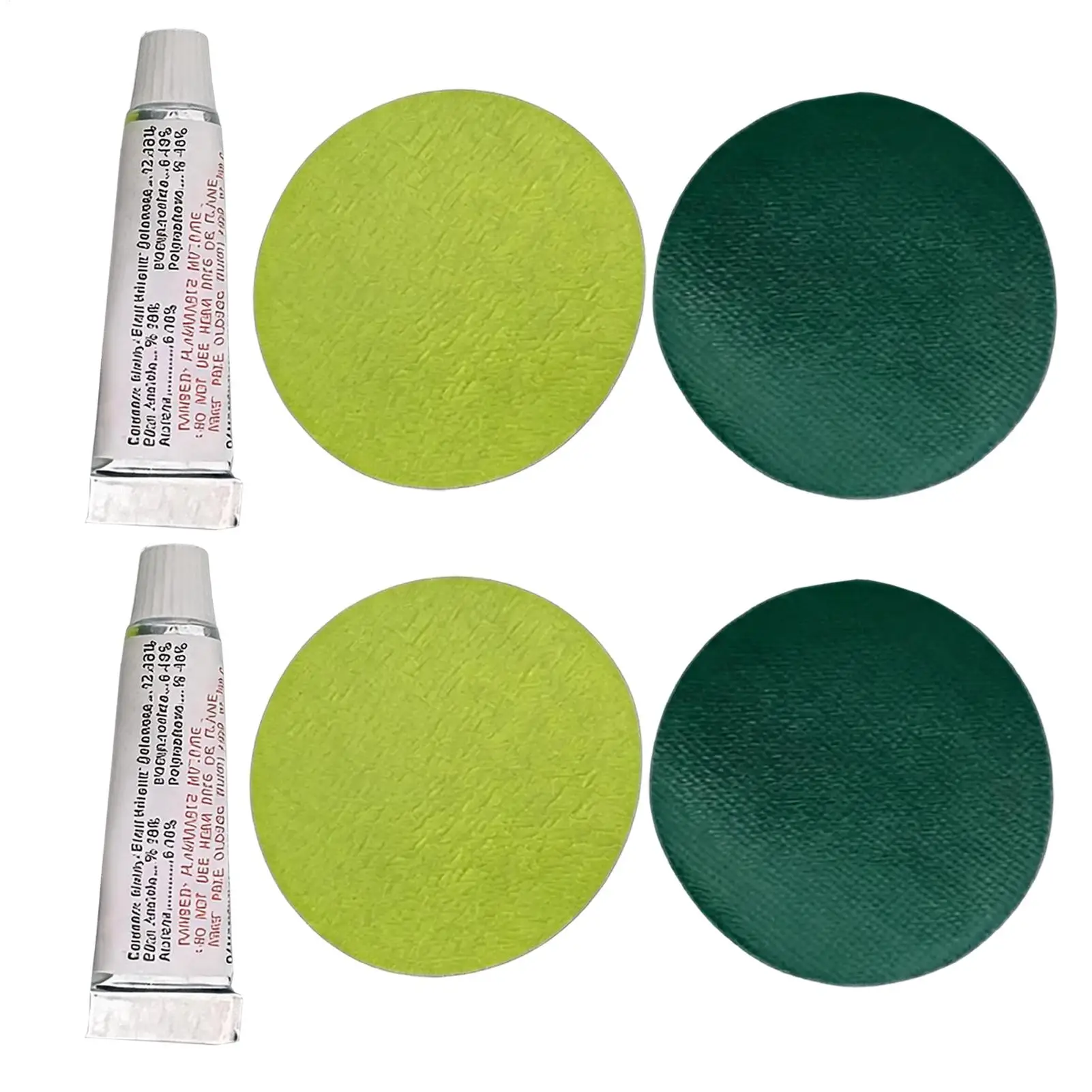 2pcs PVC Repair Glue Patches Kit For Inflatable Pool Air Mattress Boat Vinyl Fabric Waterproof Fast Drying Adhesive
