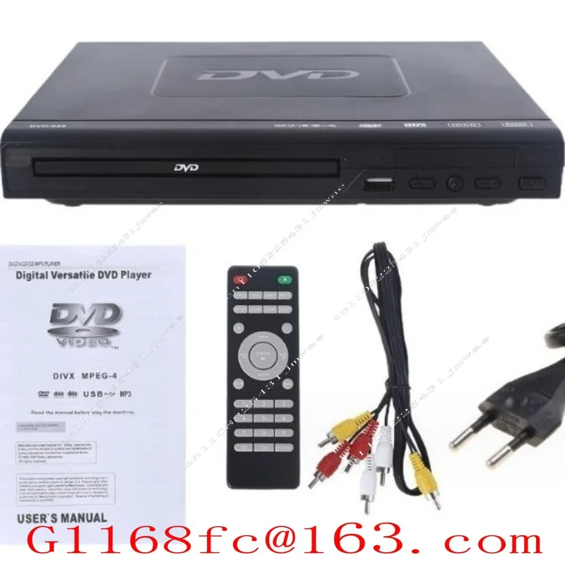 High Definition Mini Cd Player Dvd225 Home Dvd Player Evd Player