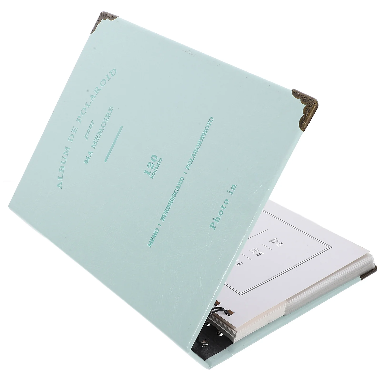 Penyimpanan Kartu Memori Tahan Aus Dekoratif Album Tiket untuk Koleksi Organizer Foto Resi Tiket Film Konser