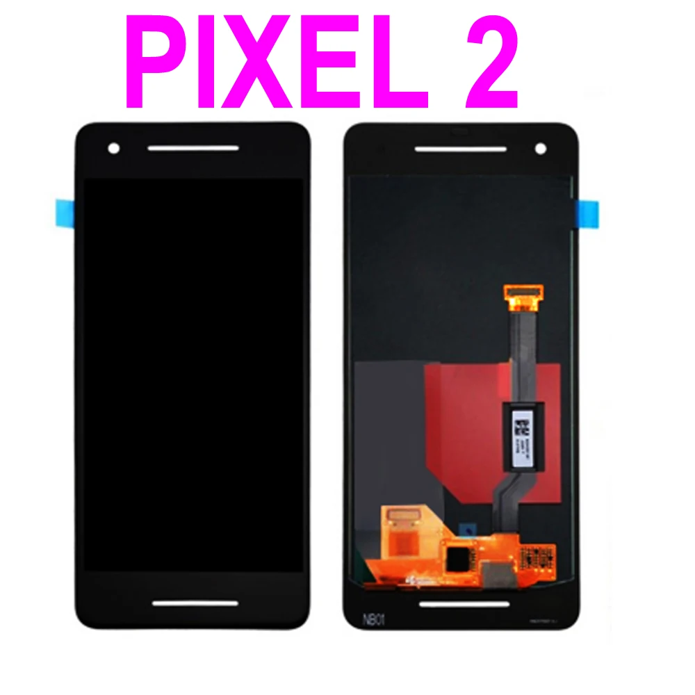 For Google Pixel 2 3 3A XL LCD Display Touch Screen Digitizer Assembly Replacement For Google Pixel 4 4XL 5A 6A 6Pro 7A 7Pro LCD