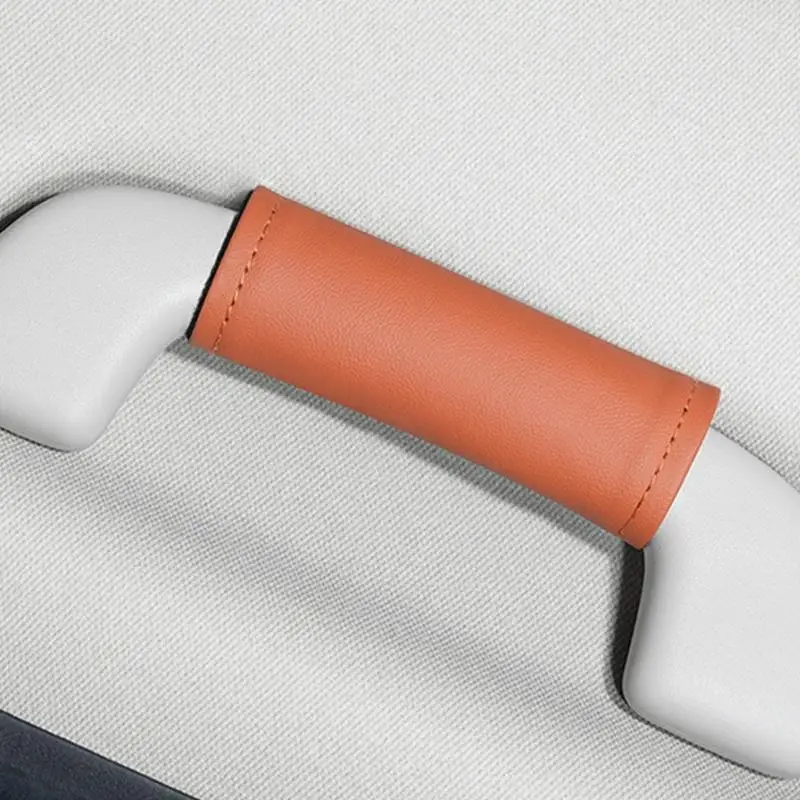 Car Interior Handle Cover Wrap For Simple Installation Multiple Color Optional 