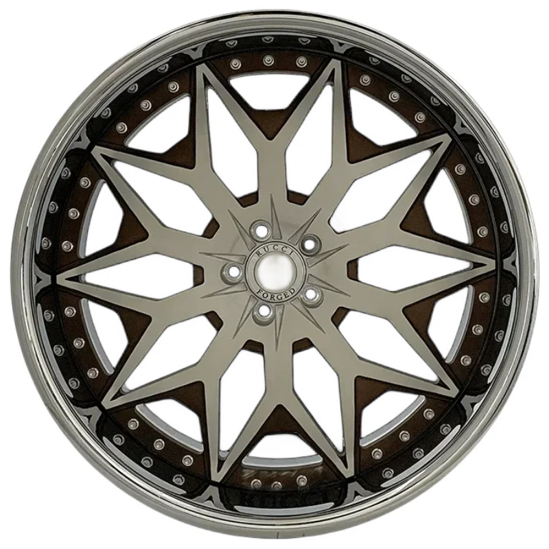 High Quality Forged Wheels Two Piece Forged Wheels 19 Inch 5x112 5x120 5x130 2 Piece Forged Rims Wheel