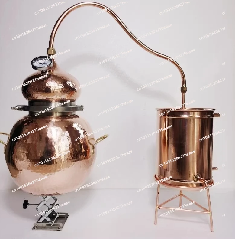

Suitable for copper still Small ancient distillation equipment Hydrosol machine Distiller