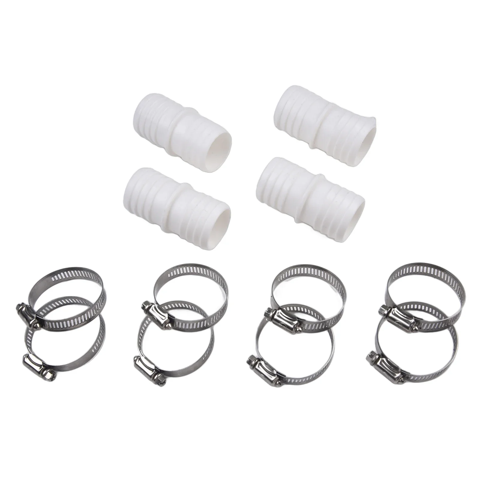 Adaptador de manguera de piscina de alta resistencia para mangueras de 38mm de diámetro exterior, Compatible con bombas de filtro de arena y aspiradoras de piscina