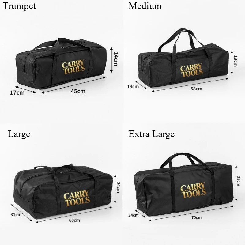 600D Oxford Fabric Storage Outdoor Gear Tote Foldable, Ideal for Camping Fishing, and Picnics Travel Bag with Reinforced Handles