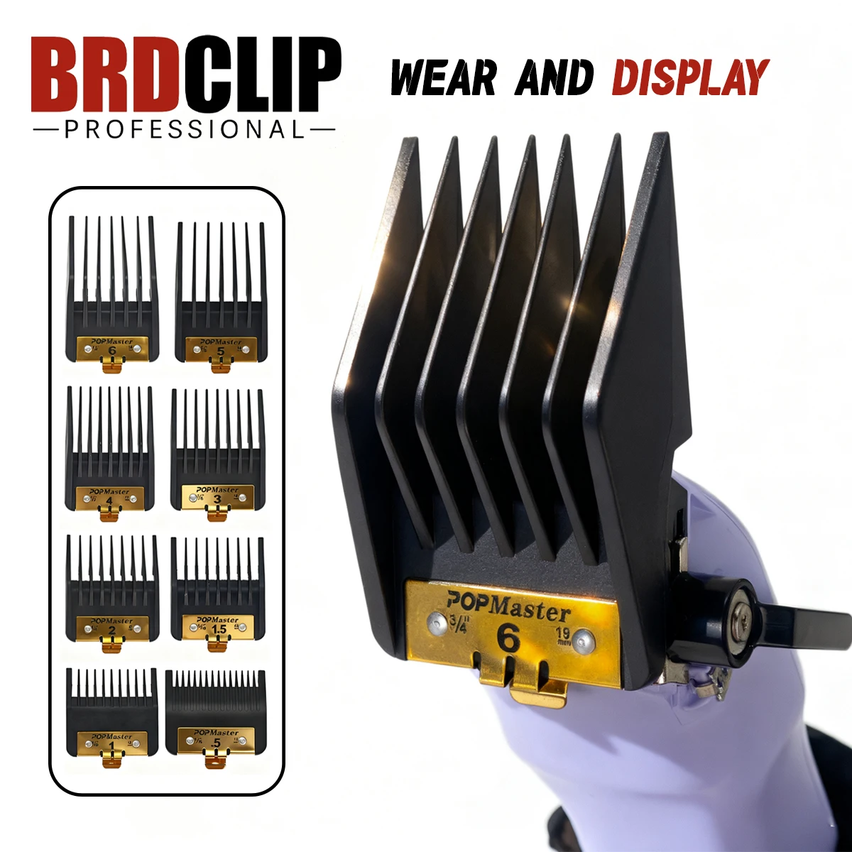 

Набор профессиональных электрических машинок для стрижки волос (8 шт.), совместимый с R77F, 2020C, M10, KULILANG, WMARK, BRCILIP, аксессуары и инструменты для парикмахеров.