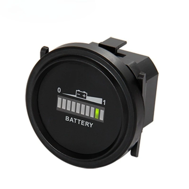

12V24V36V48V72v Electric Vehicle Power Meter Golf Truck Forklift Lithium Lead Oxide Battery Round Power Meter