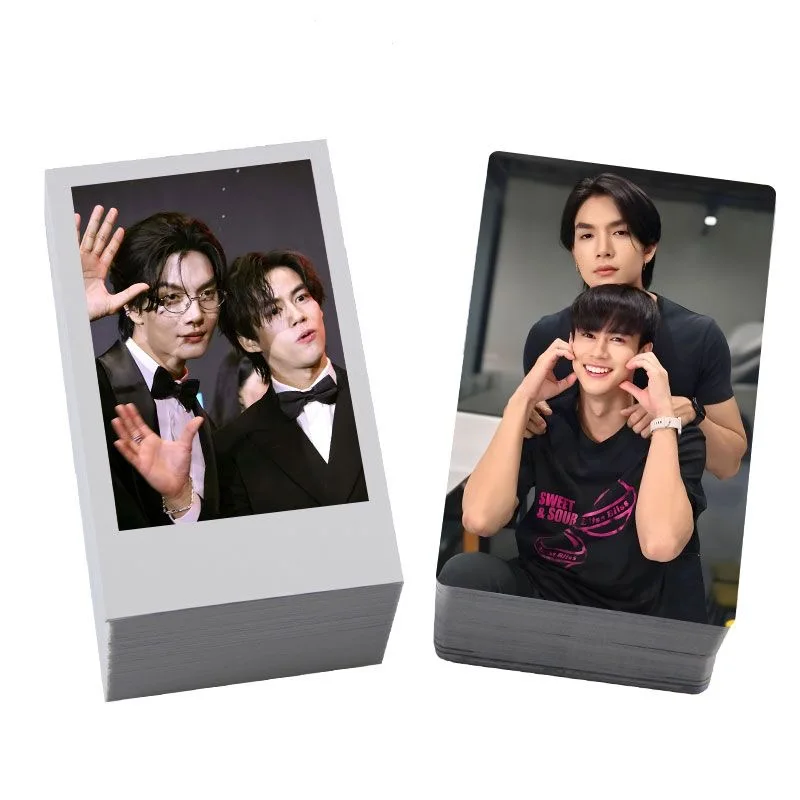 100PC Boatoat Boat Yongyut Oat Pasakorn Poster Lomo Card Pai Li De Thai TV My Stubborn Drama Stills Meal Bus Card Stickers