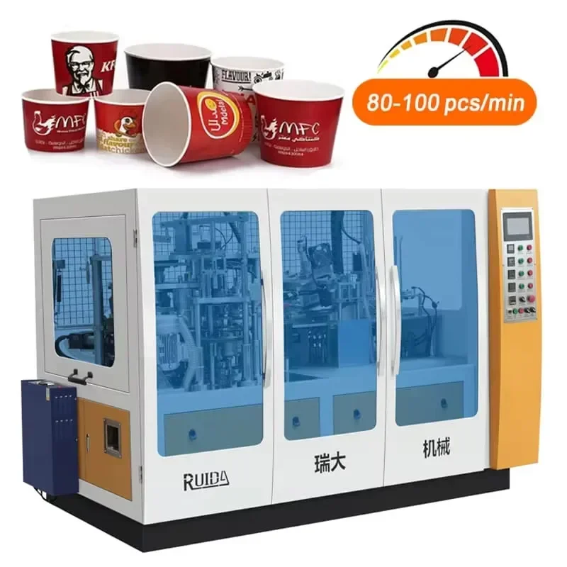

3-40 Oz Automatic Cup Forming Hine High Speed Paper Product Making Hinery