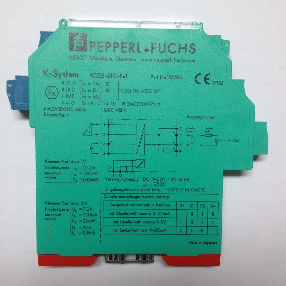 new original safety grid KCD2-STC-EX1.ES