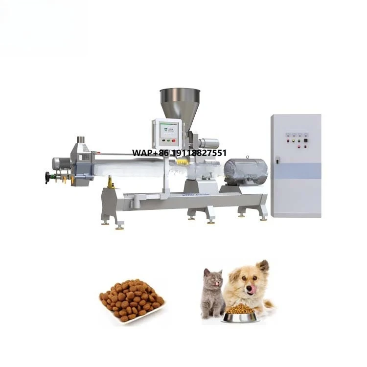 Maszyny do przetwarzania pokarmów dla zwierząt o wysokiej wydajności 1000 kg/h, nowe, do produkcji karmy dla zwierząt.