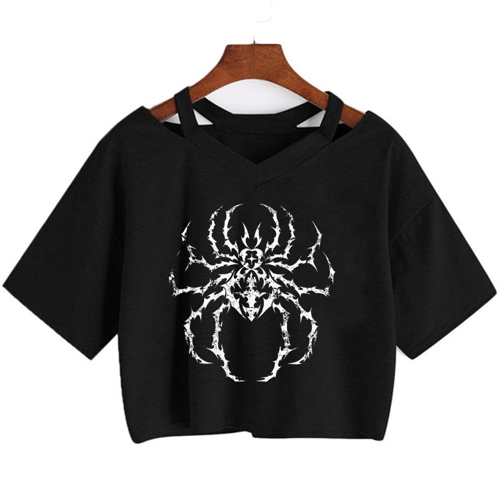 Hunter x Hunter cropped top shoujo anime alternative  korean fashion t-shirt vintage cutecore emo japanese cute