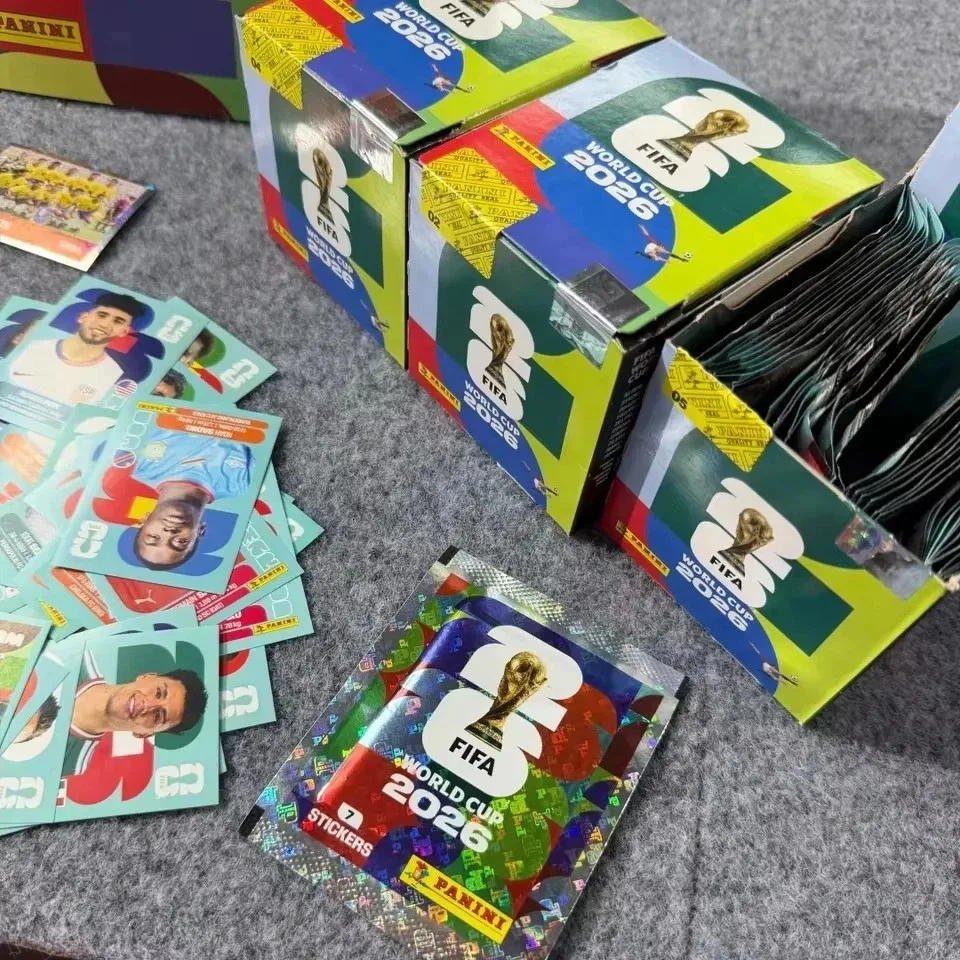In Stock New 2026 Panini World Cup Sticker /*Pack Panini Soccer *Card Soccer Memorabilia Collection Panini Football Cards Gifts view 6