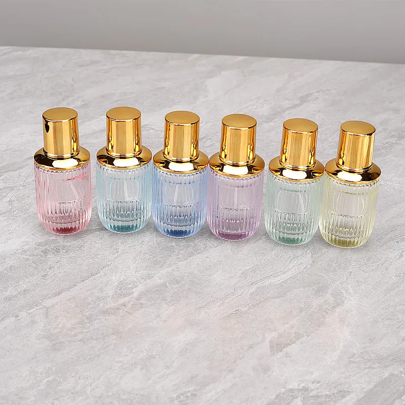 50pcs 30ml Glass Perfume Bottles Travel Portable Container Fragrance Dispenser Bottle Fine Mist Spray Bottle