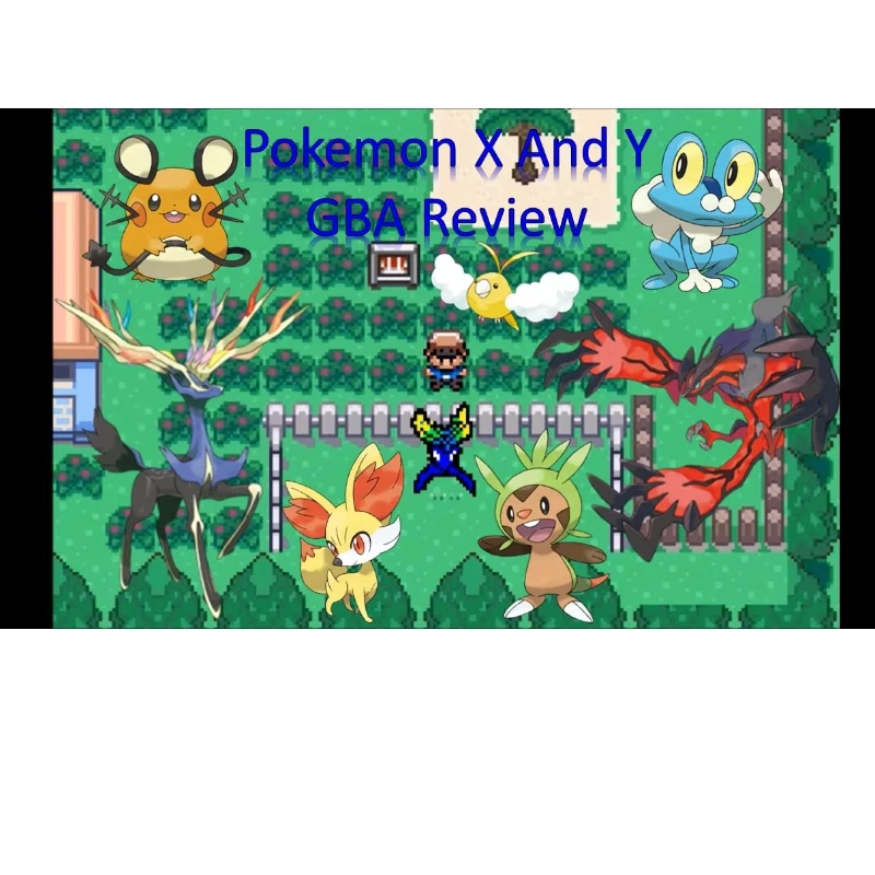 GBC/GBA Pokemon X and Y GBA English Game Card