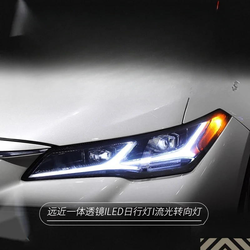 Suitable for  Toyota Avalon 19-22 Headlight Assembly Modified US Version LED Daytime Running Lights Flowing Turn Signal Lights