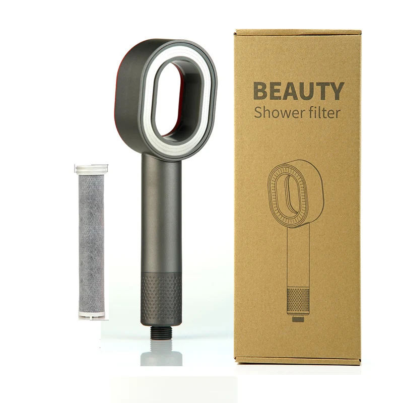 

Leafless filter booster handheld shower head water purifier dechlorination booster bathroom shower head