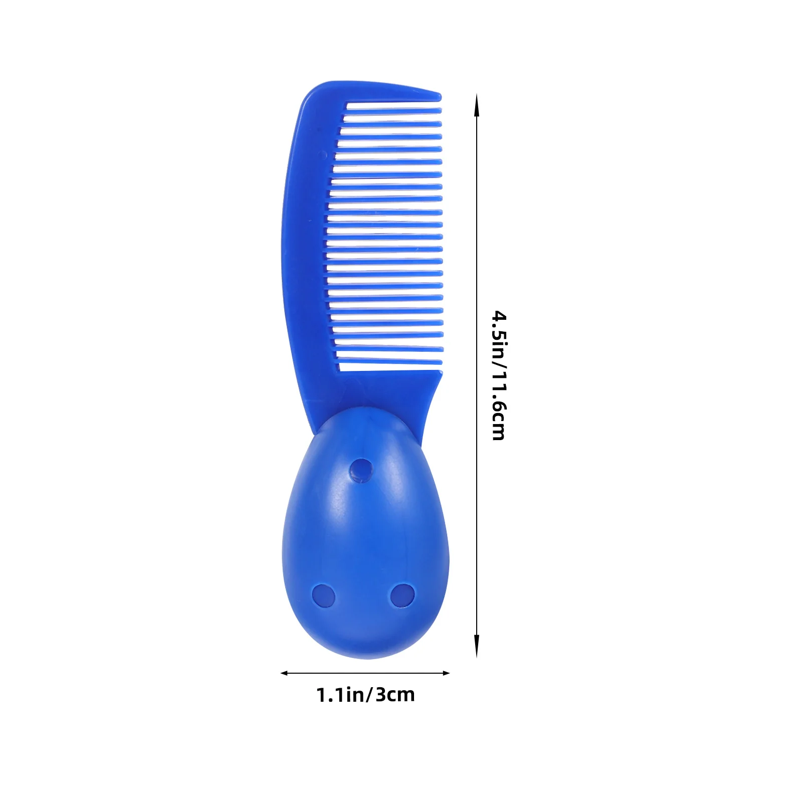 3 قطع أمشاط سجن صغيرة محمولة لفك تشابك الشعر للرجال والنساء مرافق تصحيحية آمنة وخفيفة الوزن وسهلة الاستخدام #6