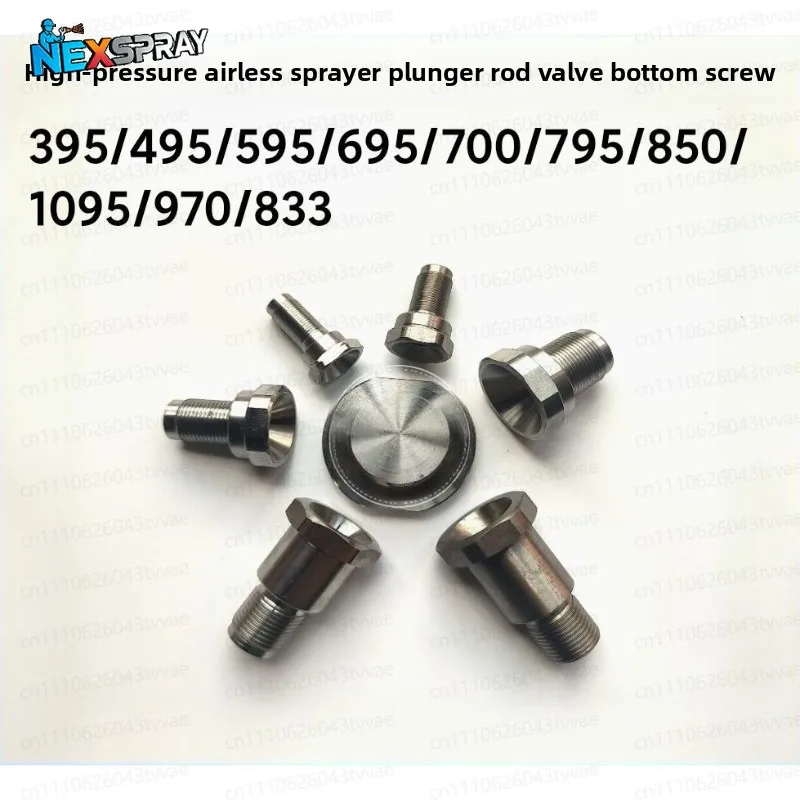 395/495/595/695/700/795/850/1095/7900/8900/970/833 High Pressure Airless Spraying Machine, Plunger Rod Screw, Valve Seat Screw