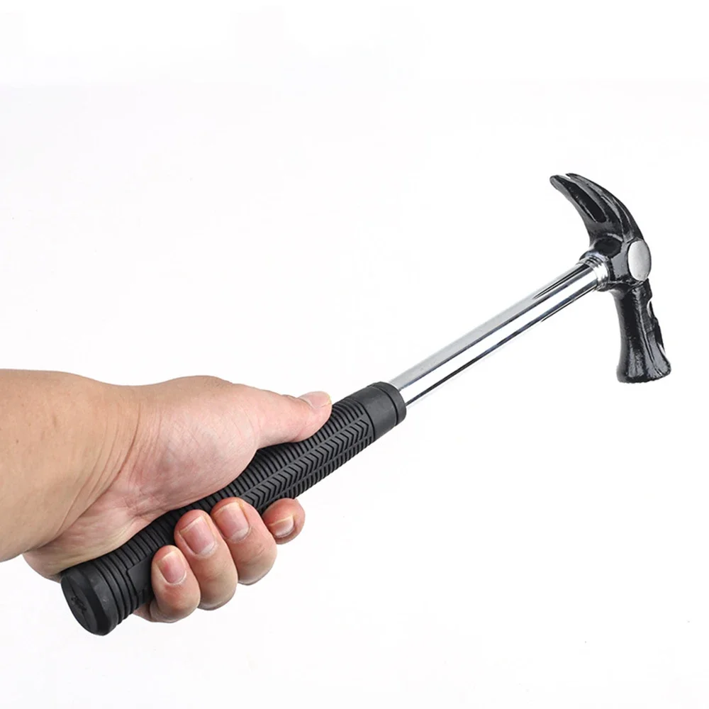 1pc Integrated Claw Hammer, Professional Woodworking Joinery Home Carpentry Hand Hammer, Nail Hammer, Non-Slip Multifunctional H