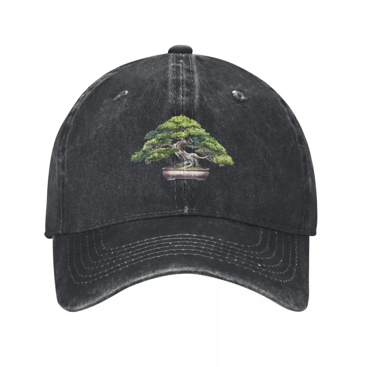 bonsai-arvore-shohin-aquarela-bone-de-beisebol-chapeu-de-sol-para-criancas-saco-de-praia-bones-de-luxo-feminino-masculino