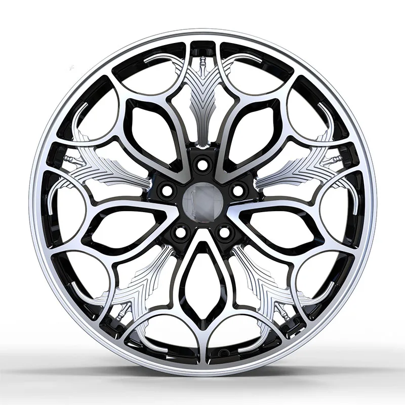 

Factory direct delivery Antron Custom PCD 5x112 5x120 5x114.3 20X8.5J 20X11J Forged Alloy Brilliant Black Car Rims Wheels for