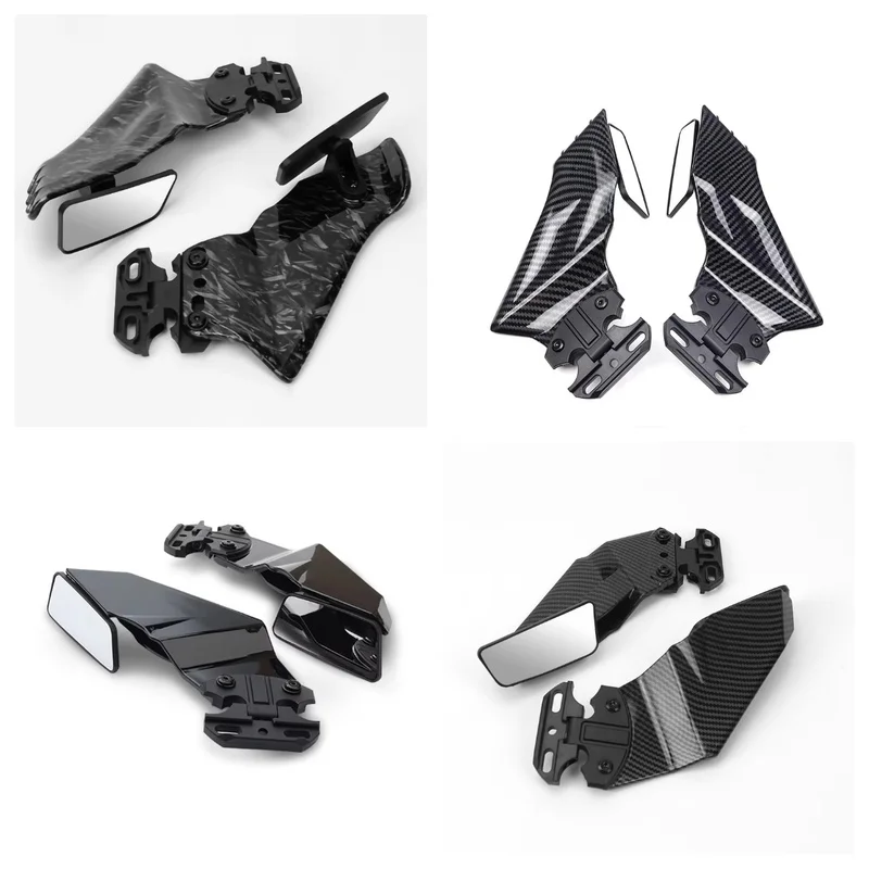 Motorcycle Mirrors For Yamaha YZF R1 R1M R3 R6 R6S R7 R15 R25 R125 Conversion Wind Wing justify Swivel Side Mirror