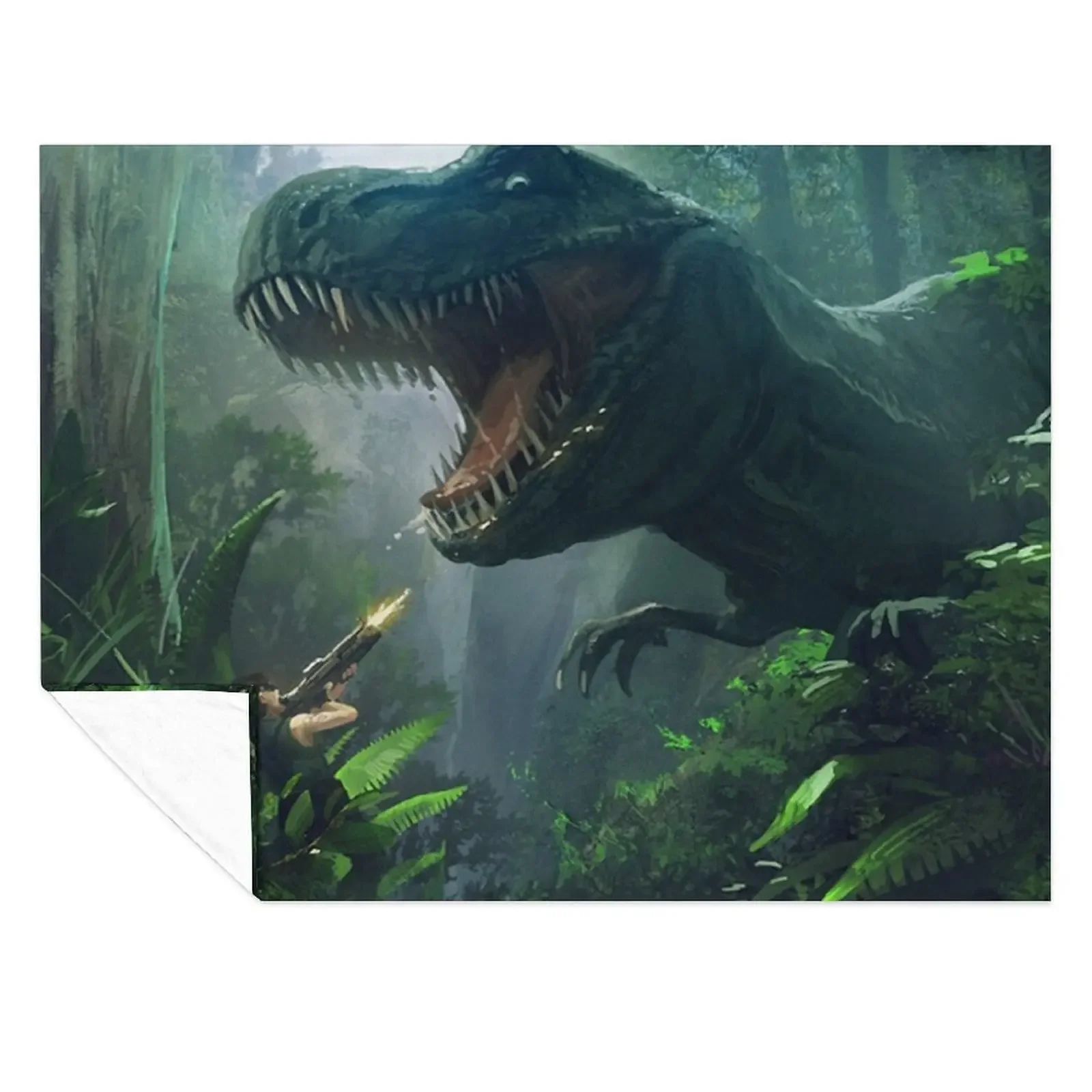 

ARK: ENDURE DINO ATTACK T-REX ENDURE Throw Blanket Thin Large blankets ands Blankets For Sofas Blankets