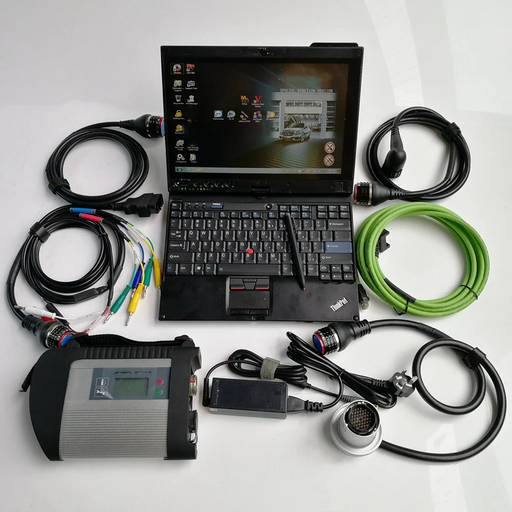 Mb Star c4 Doip Pro with Software 09/2023 HHTWIn 480GB Ssd Laptop x220T I5 8g Tablet Full Item Cables Ready to Work WIN10