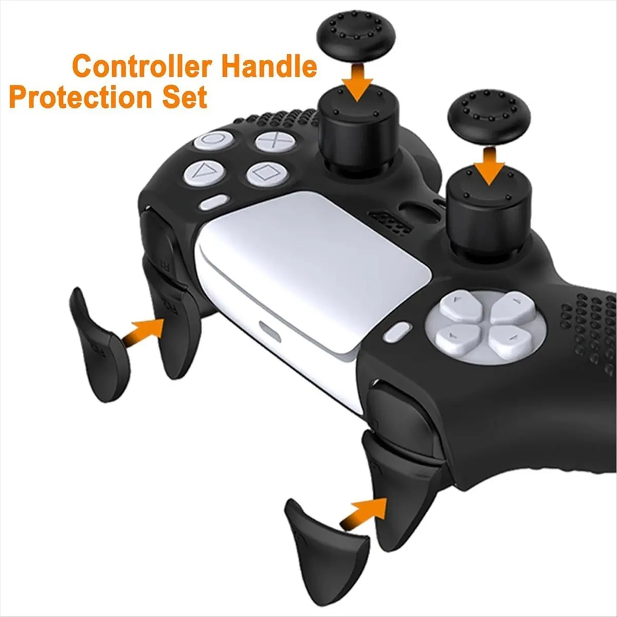 Super Sale For PS5 Controller Anti-Slip Soft Silicone Protective Cover for Playstation 5 Wireless Controller