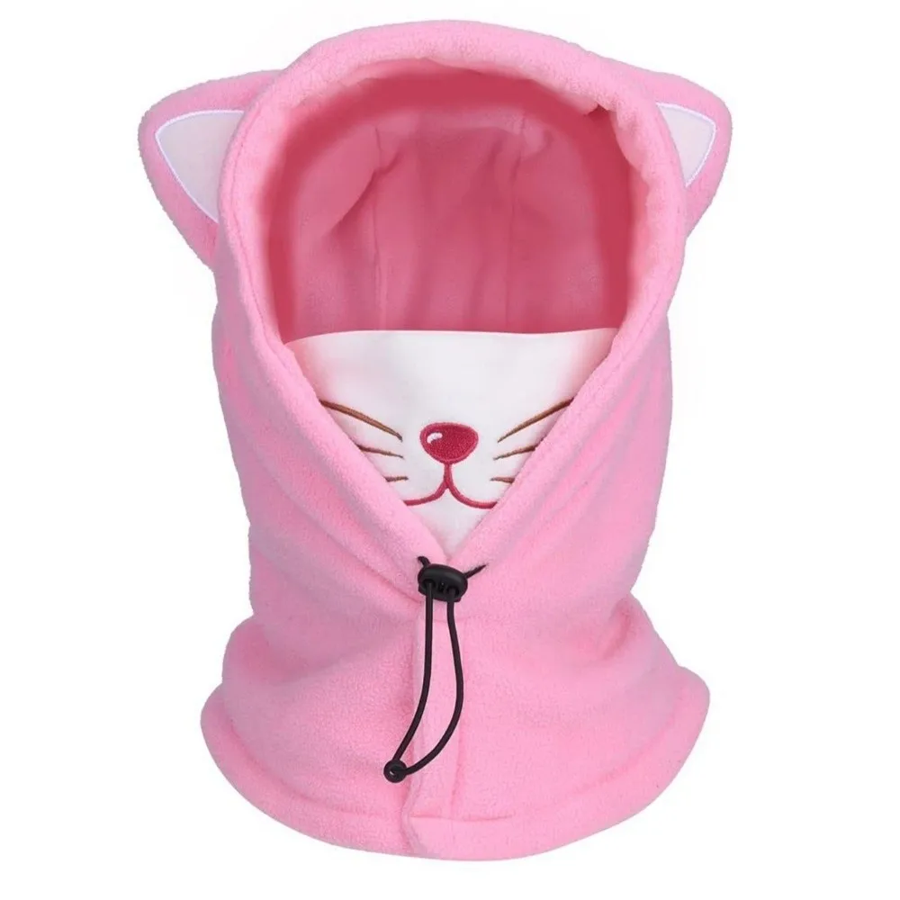 Practical Thickened Thermal Cycling Hat Windproof Cold Proof Balaclava Pullover Hat Protective Helmet Cover For