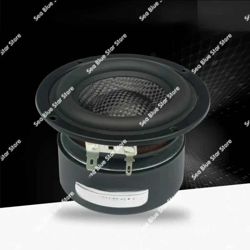 Audio 3-inch subwoofer heavy subwoofer hifi speaker unit glass fiber woven basin low frequency powerful
