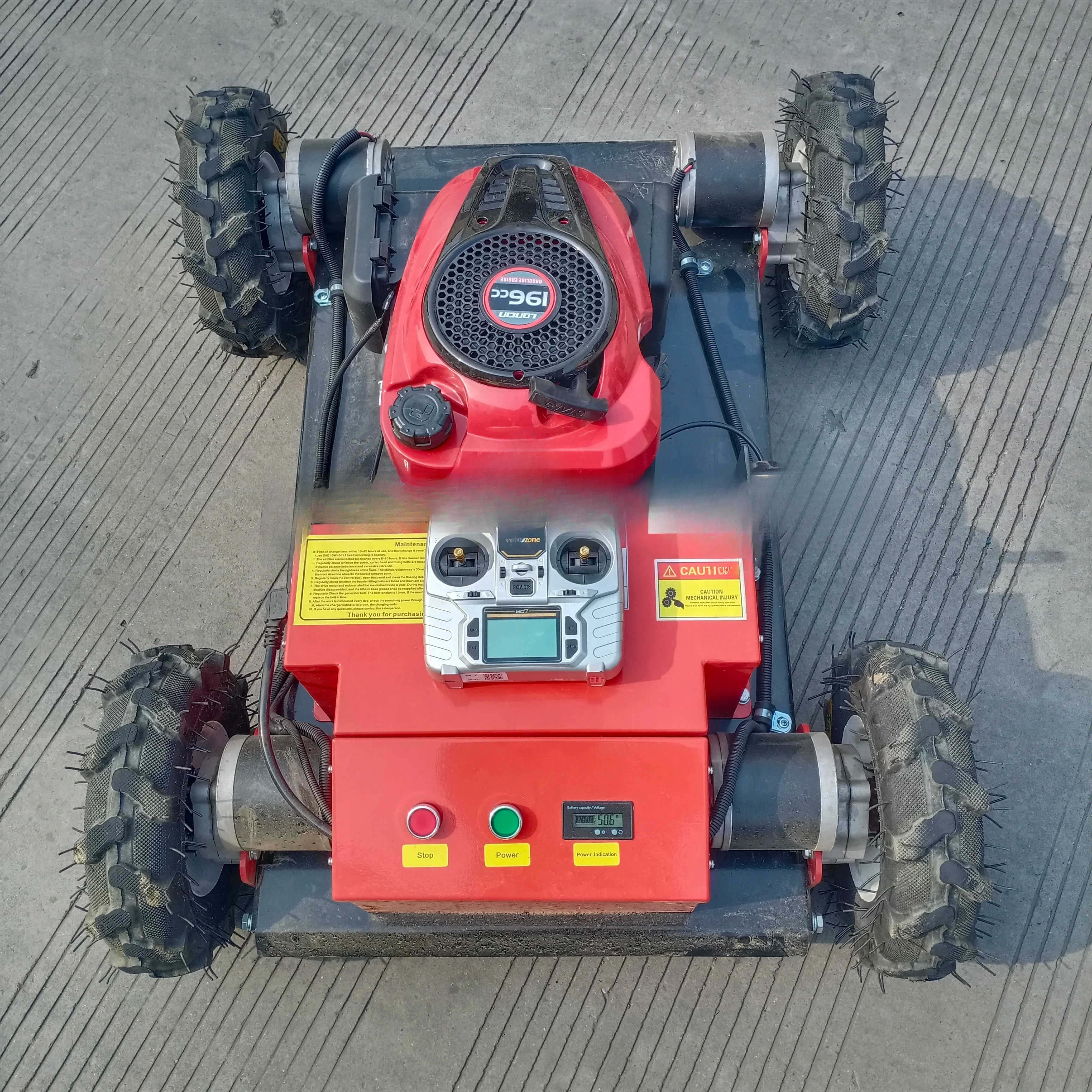 Tosaerba telecomandato HT550: Motore Longcin da 196cc