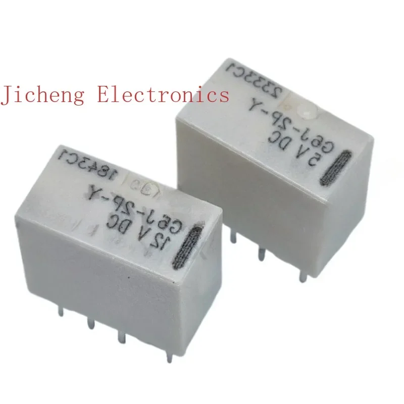 10PCS G6J-2P-Y-5VDC G6J-2P-Y-12VDC 8 feet open and close, the relay is br new  original.