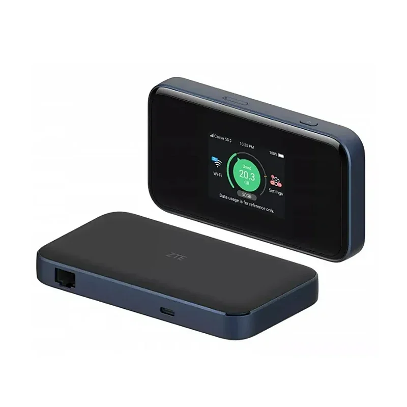 Imagem -06 - Zte-roteador sem Fio Portátil com Slot para Cartão Sim Desbloqueado com Slot para Cartão Sim 5g Sub6 4g Lte Cat22 Hotspot 5g Mu5002