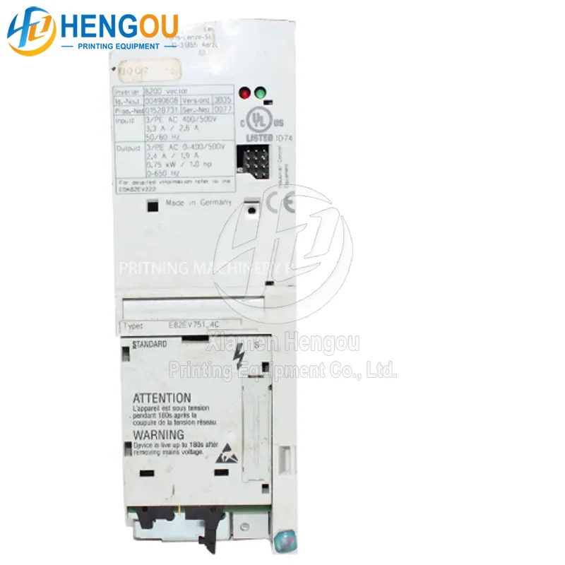 Second Good Condition Inverter EDK82EV222 HIGH QUALITY PRINTING MACHINE PARTS XL105