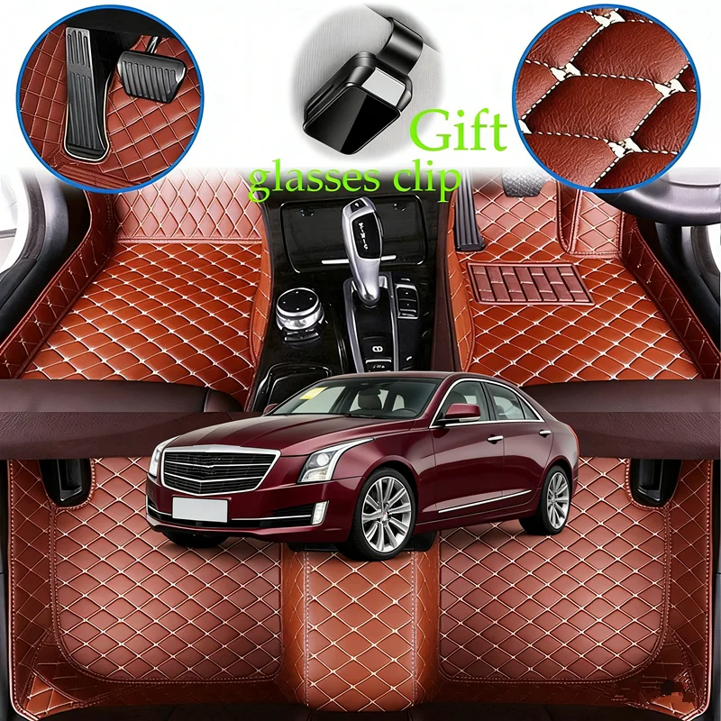 

Custom Car Floor Mats Fit For Cadillac ATS-L 5-Seats 2014-2019 LUX90 Car Accessories Carpets Covers Left /Right Hand Drive