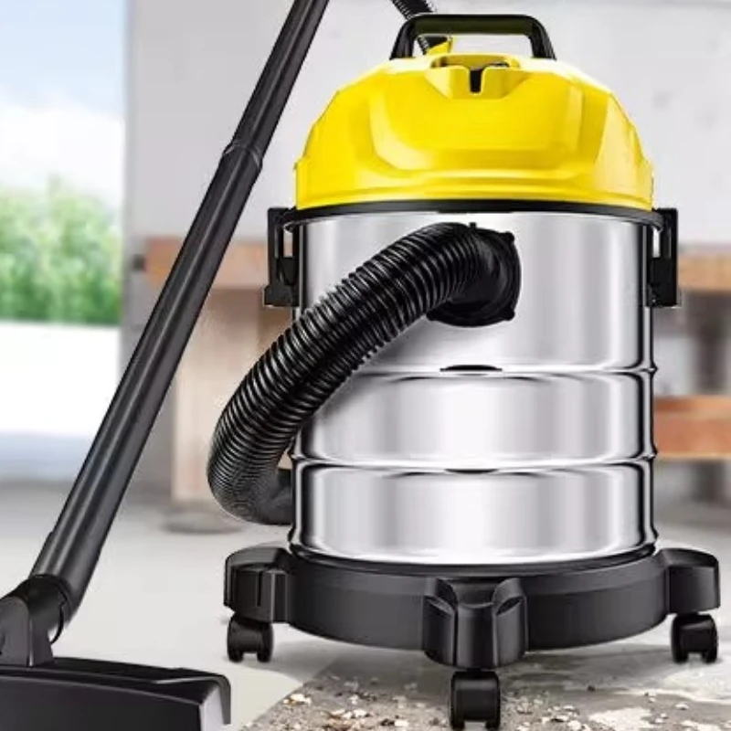 

Dry and Wet Blowing Three-purpose High-power, High-suction Household Vacuum Cleaner Barrel Small Power