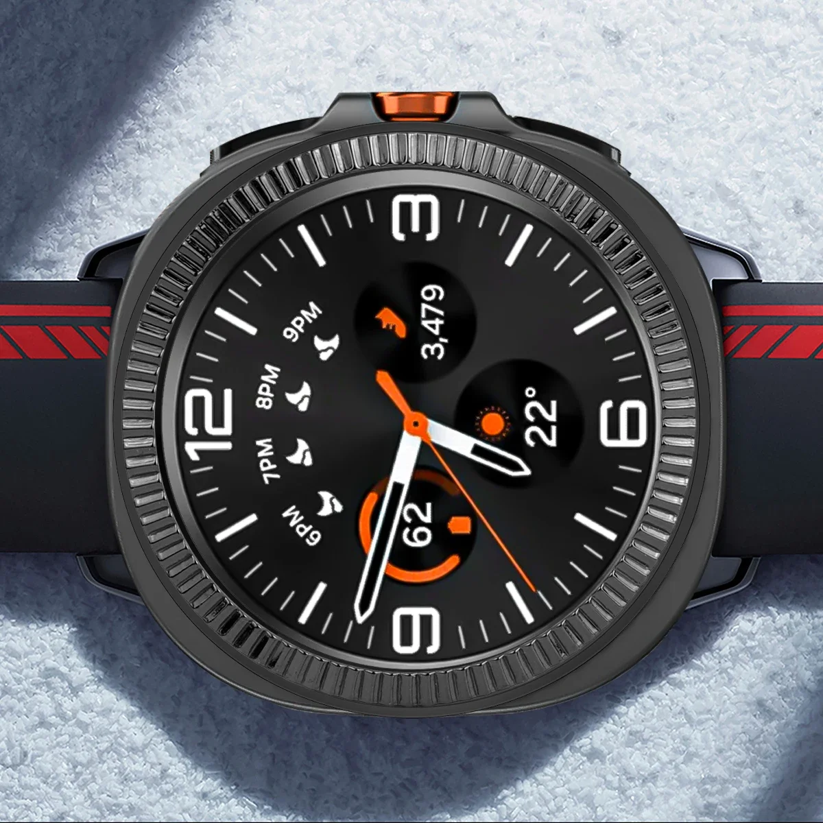 إطار معدني لساعة سامسونج جالاكسي 8 كلاسيك 46 ملم غطاء حماية حلقة ممتصة للصدمات لساعة جالاكسي Watch8 الملحقات الكلاسيكية #2