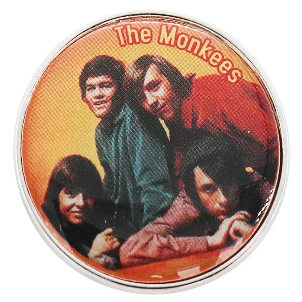 

The Moonkees Four member American band Nostalgic pop music Singer Band enamel Epoxy brooch pin Gift for Fans