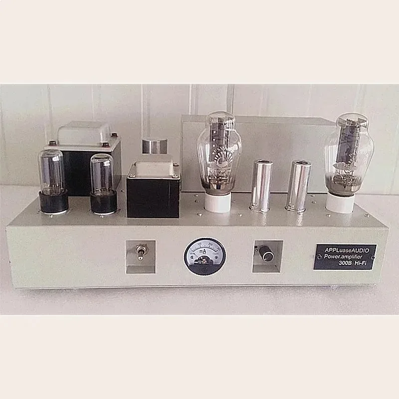High 7.5W*2 Single Ended Vacuum Tube Amplifier 6F3 300B DIY Kit HiFi Stereo Power Amp