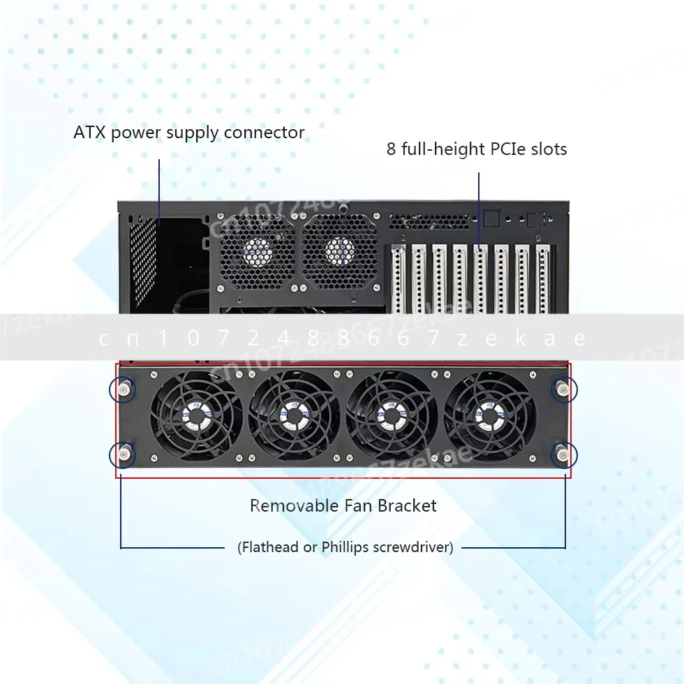 12 Disk Nas Case Mendukung 360 Cold Line Desktop Rack Mount Enterprise Storage Server