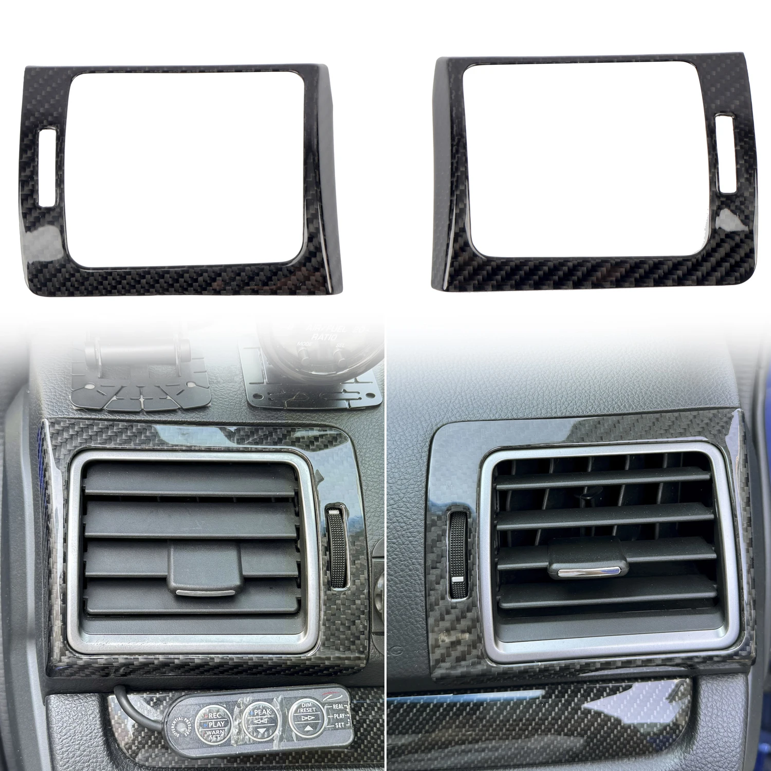 

for Subaru WRX, WRX STi 2014-2019 Side Vent Overlay Carbon Fiber 2pcs